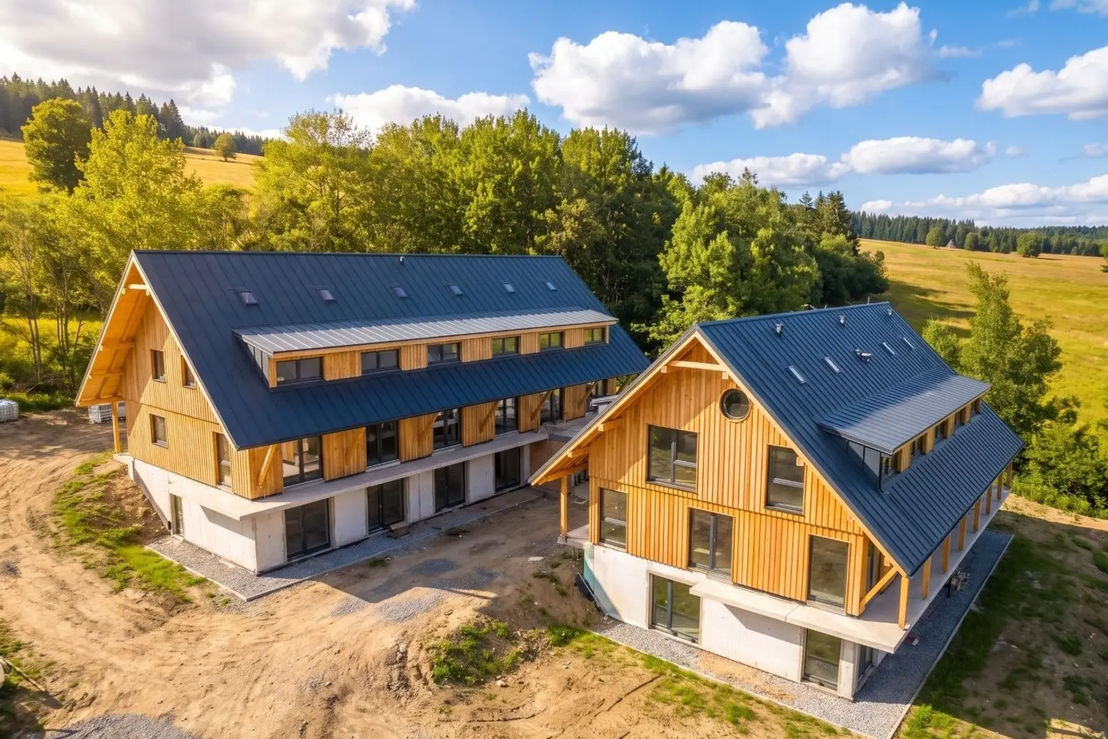 Vizualizace apartmánových domů v Nových Hutích
